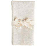 M&S Collection Set of 4 Cotton Rich Napkins with Linen One Size Natural 4 per pack
