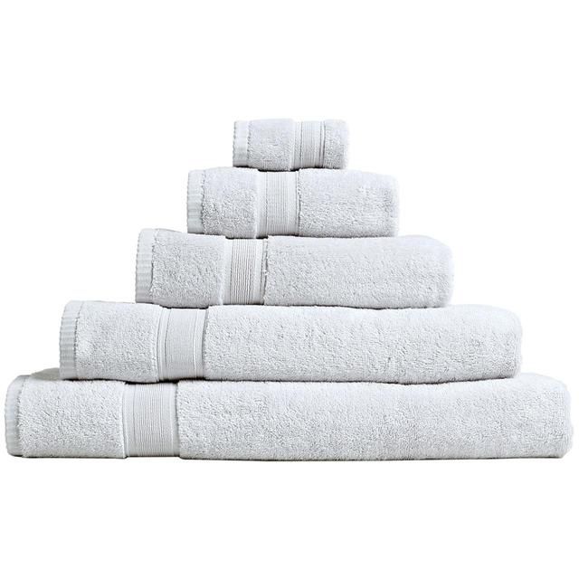 M&S Collection Super Soft Pure Cotton Antibacterial Face Towel Silver Grey 2 per pack