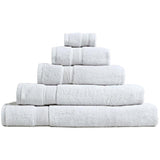 M&S Collection Super Soft Pure Cotton Antibacterial Face Towel Silver Grey 2 per pack
