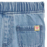 M&S Cotton Heart Sweat and Jean Outfit '0-3 M Green Mix