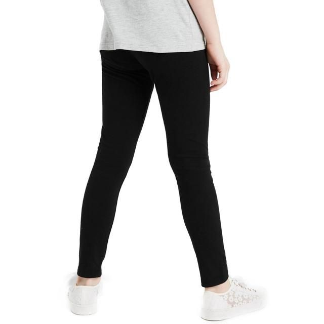 M&S Cotton Stretch Leggings 7-12 Years Black