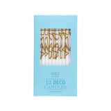 M&S Deco Birthday Candles 12 per pack