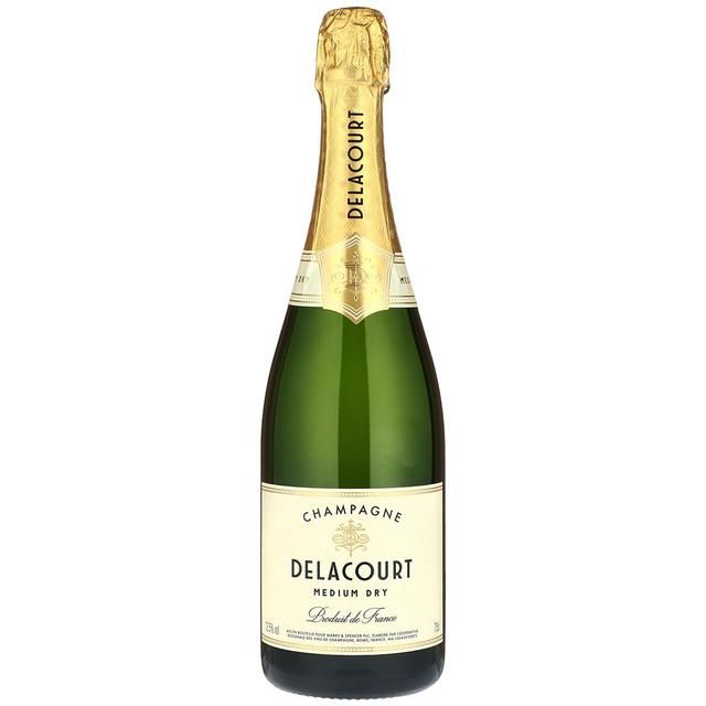 M&S Delacourt Champagne Medium Dry 75cl
