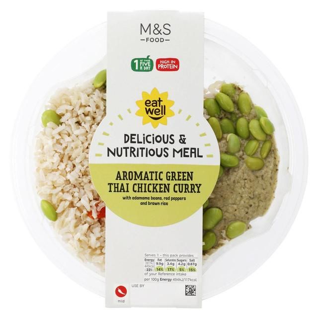 M&S Healthy & Balanced Thai Green Chicken Curry 380g
