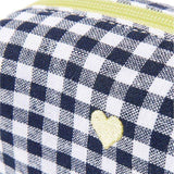M&S Heart Motif Gingham Bag 1SIZE Multi