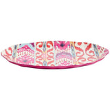 M&S Ikat Brights Oval Platter