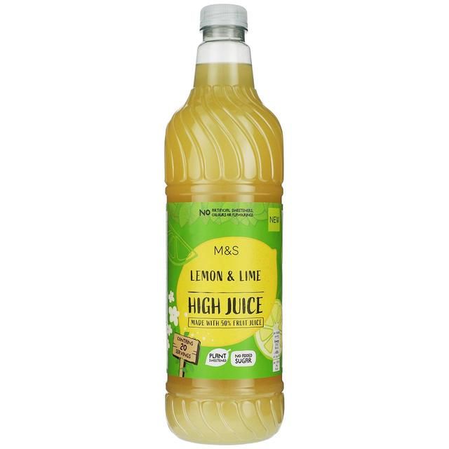M&S Lemon & Lime High Juice 1L
