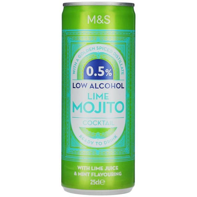 M&S Low Alcohol Lime Mojito 250ml