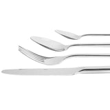 M&S Manhattan Stainless Steel Cutlery Set   16 per pack