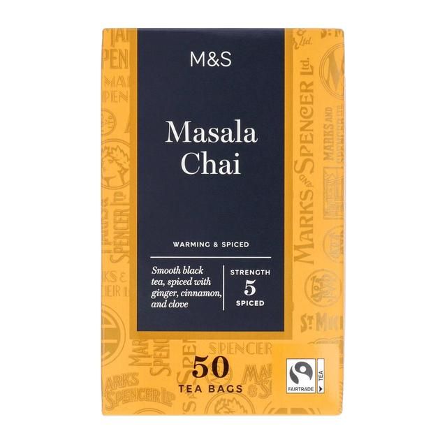 M&S Masala Chai Teabags   50 per pack