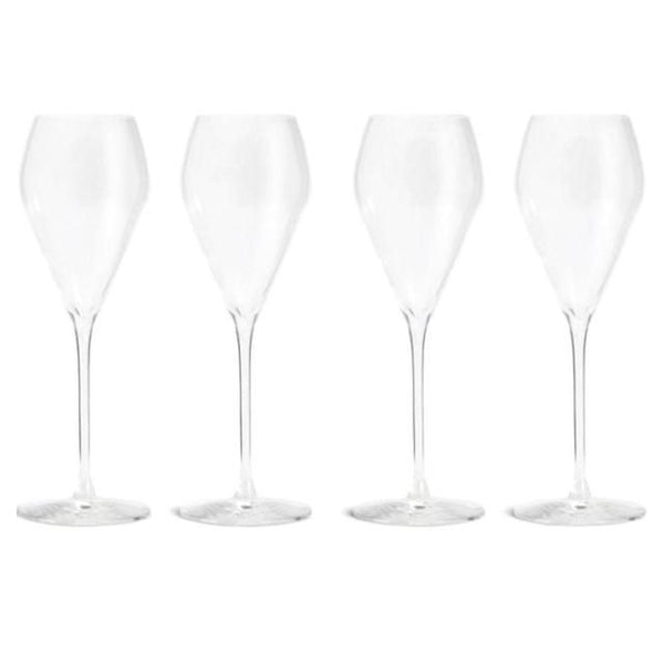 M&S Maxim Crystal Prosecco Glasses Set 4 per pack