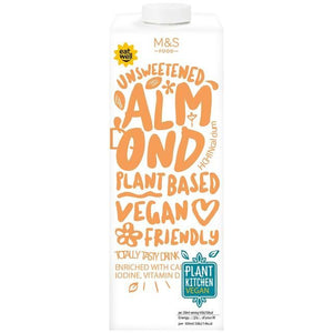 M&S Plant Kitchen Unsweetened Almond Drink 1L