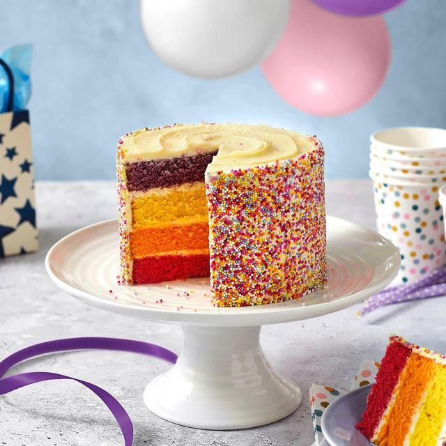 M&S Rainbow Layer Cake 690g