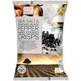 M&S Sea Salt & Cracked Black Pepper Crisps   150g