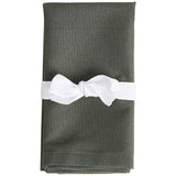 M&S Set of 4 Cotton Rich Napkins with Linen Khaki 4 per pack