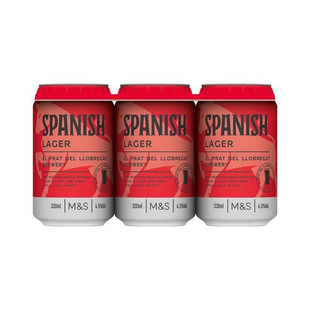 M&S Spanish Lager 6 x 330ml