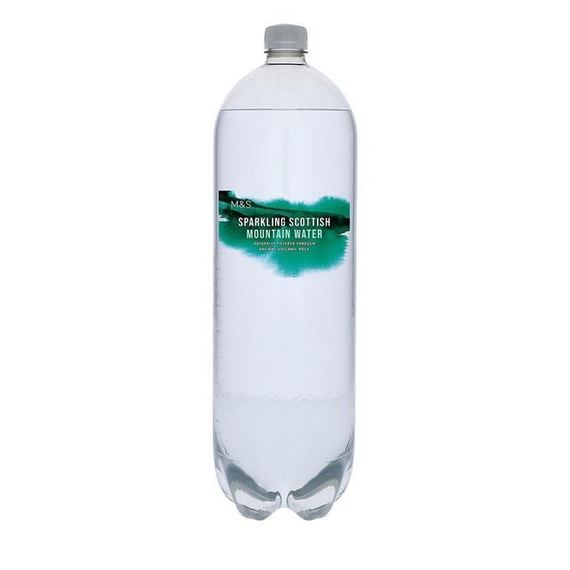 M&S Sparkling Scottish Mountain Water 2L
