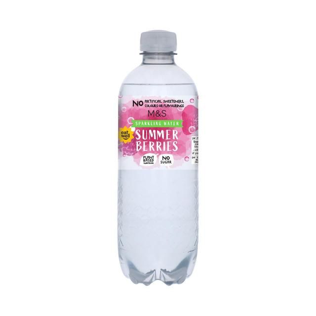 M&S Sparkling Summer Berries Water 500ml