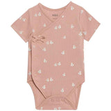 M&S Swan Wrap Bodysuits Newborn- 3 Years Rose