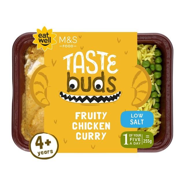 M&S Taste Buds Mild Chicken Curry with Rice 225g