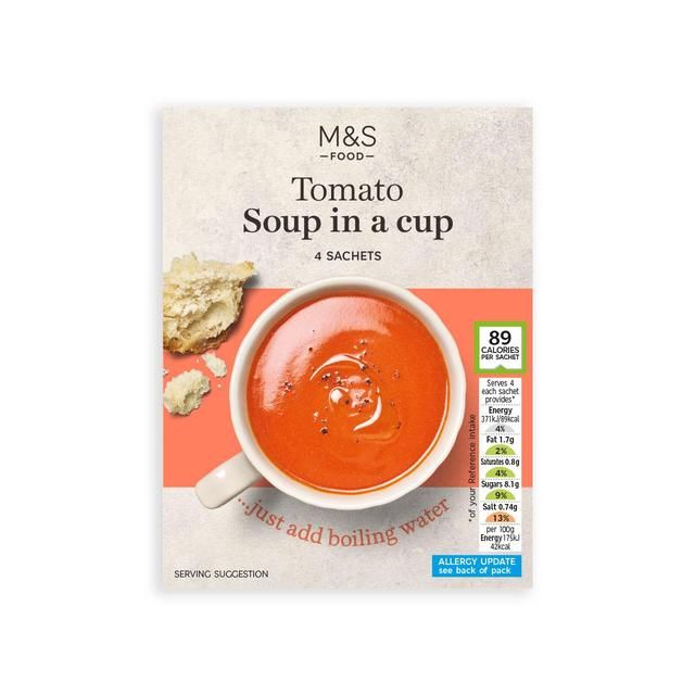 M&S Tomato Cup Soup 4 x 22g