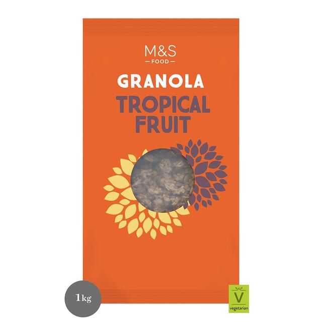M&S Tropical Fruit Granola 1kg