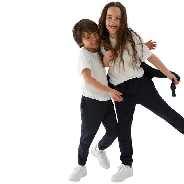 M&S Unisex 2Pk Jogger 3-14 Y