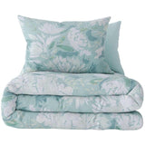 M&S Watercolour Floral Bedding Set Blue