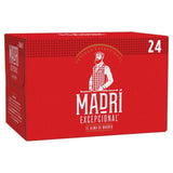 Madri Excepcional Premium Lager Beer 24 x 330ml