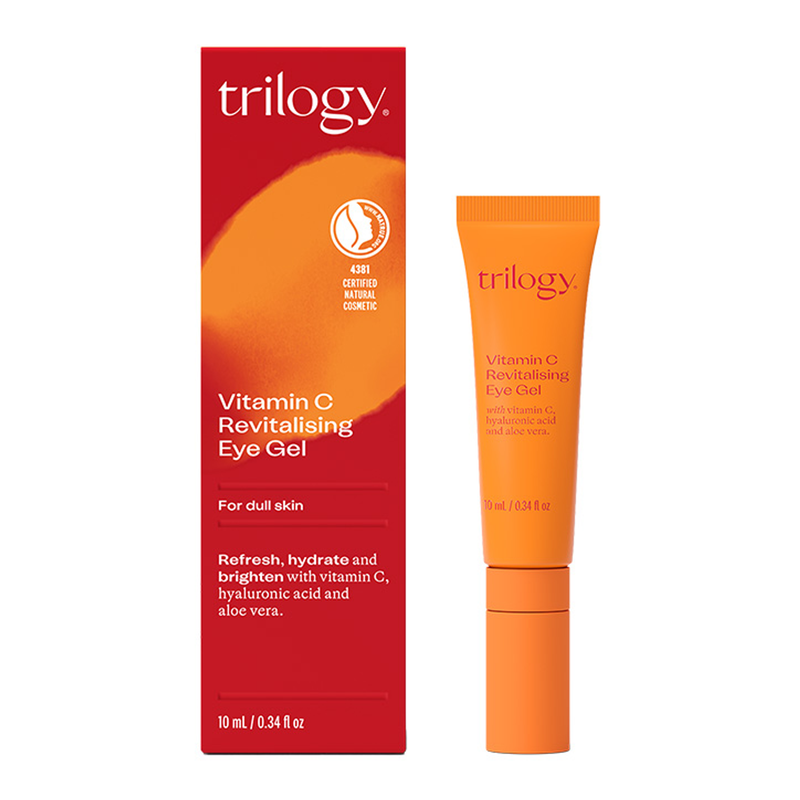 Brightening Vitamin C Eye Gel with Hyaluronic Acid and Aloe Vera