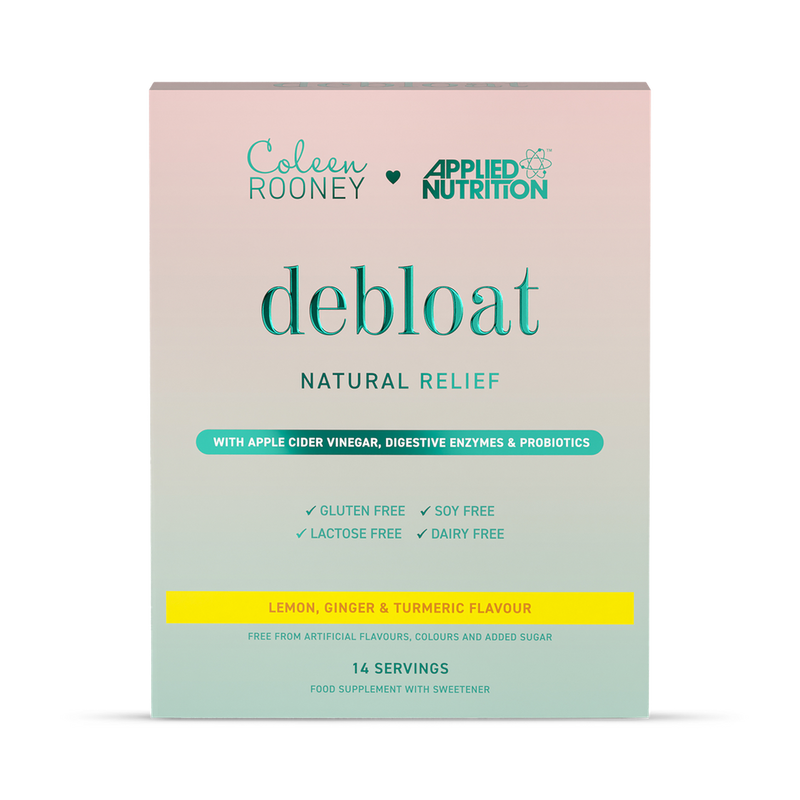 Applied Nutrition Coleen Rooney Debloat Zitrone Ingwer Kurkuma 14 x 91g Beutel