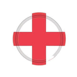 Amscan Paper England Flag Party Plates (Pack of 8)