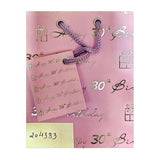 Superdrug Printed 30th Birthday Gift Bag- Buy online at McGrocer