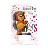 Material: Card. Design: Beer, Printed, Stars, Teddy Bear, Text. Contents: 6 Envelopes. Occasion: Fathers Day.