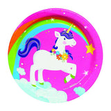 Superdrug Bristol Novelty Fairytale Unicorn Paper Plates(Pack Of 8)(S)- Buy online at McGrocer
