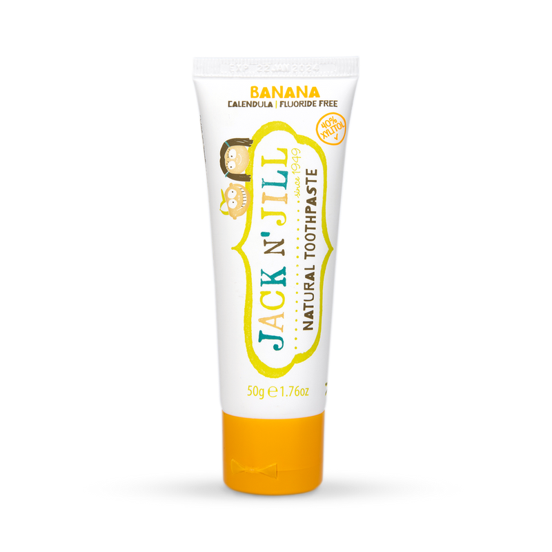 Jack N Jill Natural Certified Toothpaste Banana 50g
