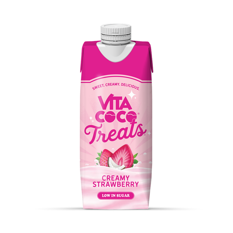 Vita Coco Treats Boisson Crémeuse à la Fraise 330ml