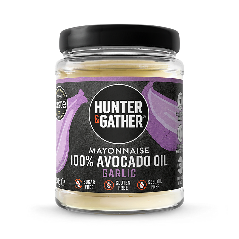 Hunter Gather Garlic Avocado Oil Mayonnaise 250g