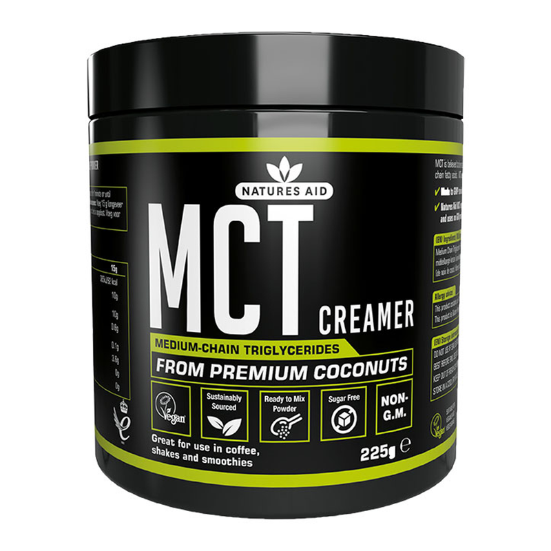 Cream Flavoured Medium Chain Triglyceride MCT Powder 225g