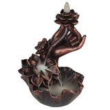 Something Different Hand With Flower Backflow Incense Burner