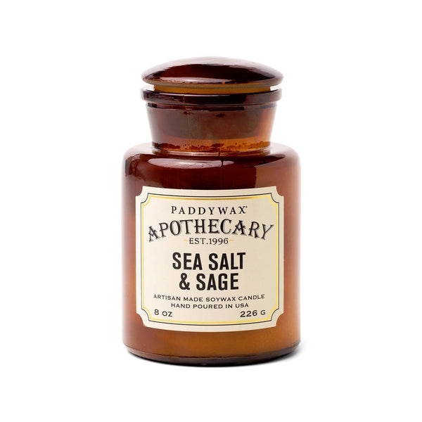 Paddywax Soy Wax Glass Jar Candle Sea Salt & Sage