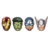 Avengers Papier-Partymasken (6er-Pack)