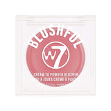 W7 Blushful - Cream To Powder Blusher 6G - Sassy
