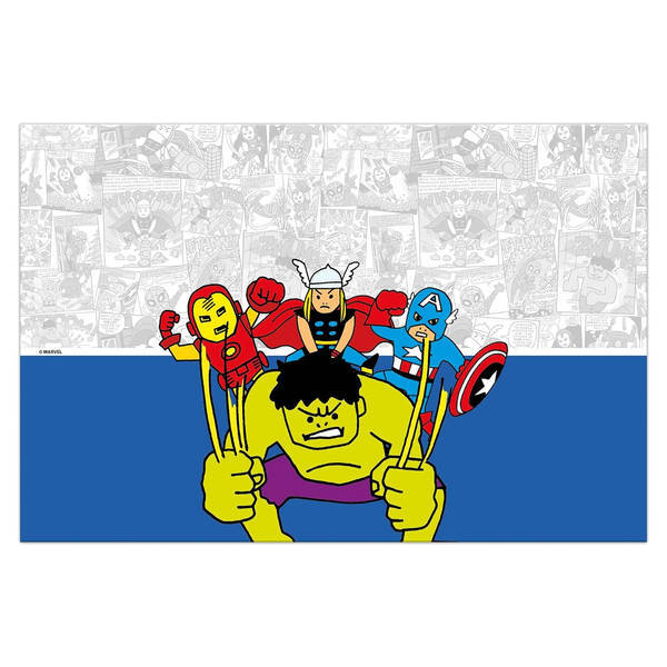 Marvel Avengers Birthday Party Table Cover