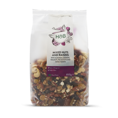 Holland Barrett Usikker Nøtter Rosiner 850g