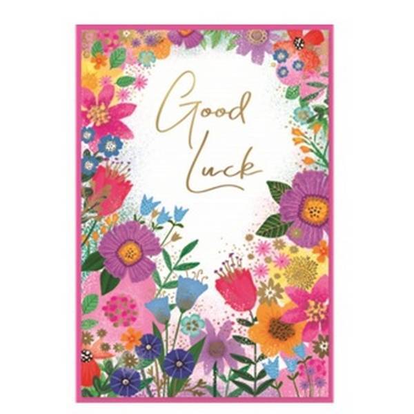 Simon Elvin Good Luck Card (Pack of 6)