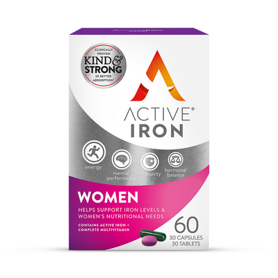Holland & Barrett Active Iron für Frauen 60 Kapseln - Online bei McGrocer kaufen