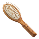 Hydrea London Premium Anti-Static Olive Wood Detangling Hair Brush