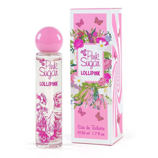 Eau de Toilette Spray Pink Sugar Lollipink Aquolina 50ml