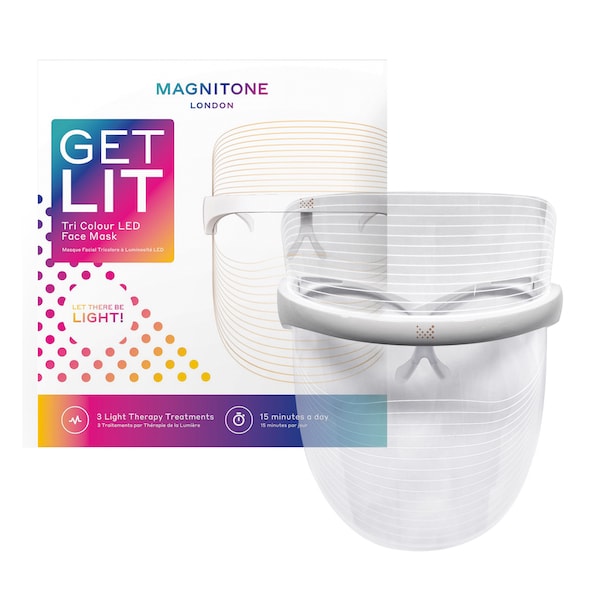 Magnitone Tri Colour LED Face Mask, imported from the UK